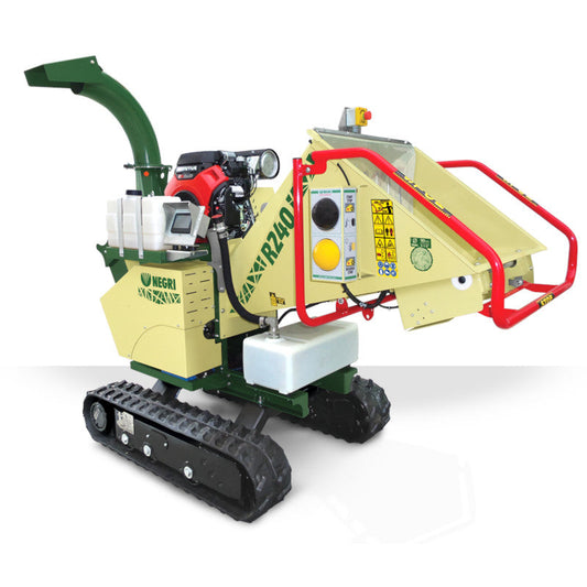 Broyeur de végétaux thermique sur chenilles NEGRI R240BHHP21CN