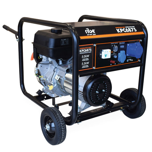 Groupe électrogène essence avec AVR KPC 6875 RENT
