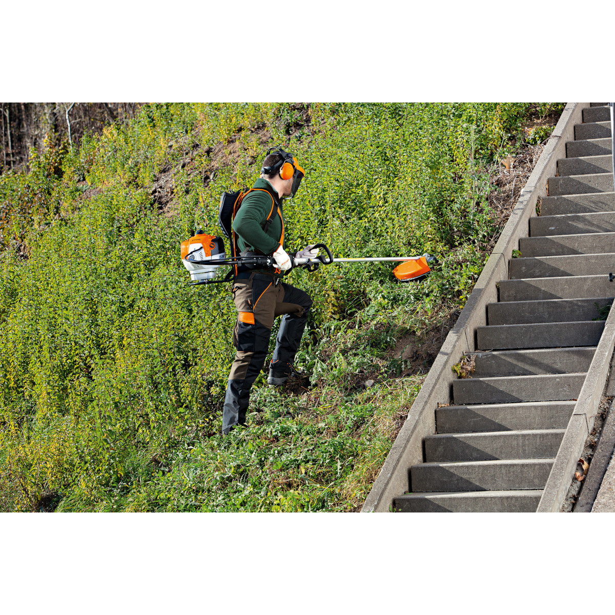 Débroussailleuse à dos thermique STIHL FR 460 TC-EM