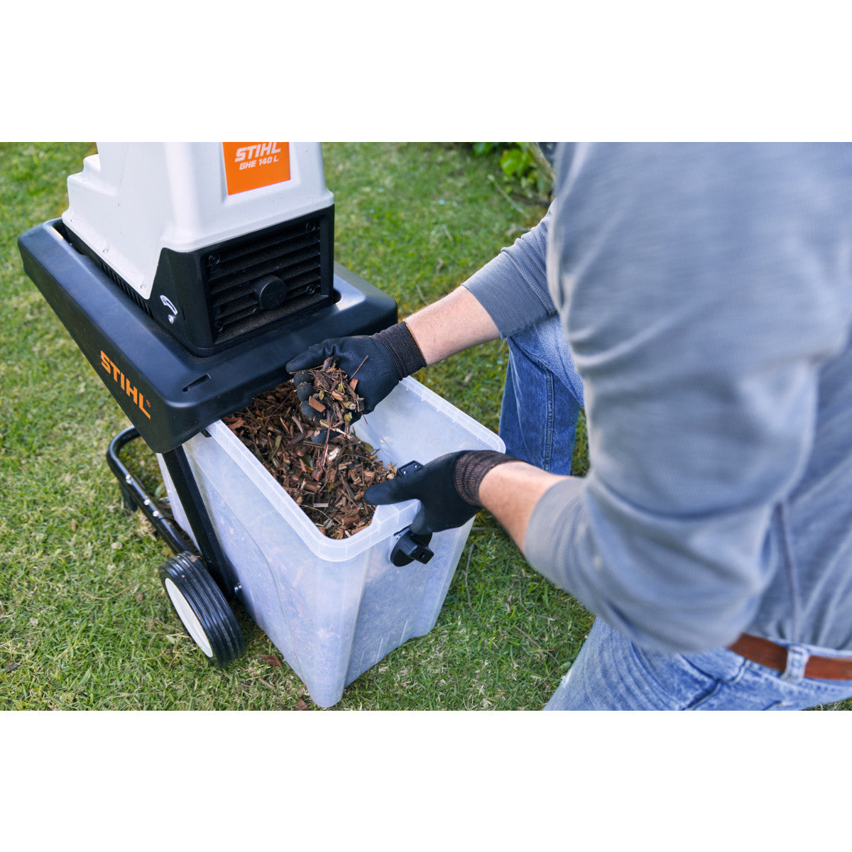 Broyeur de végétaux électrique STIHL GHE 140 L