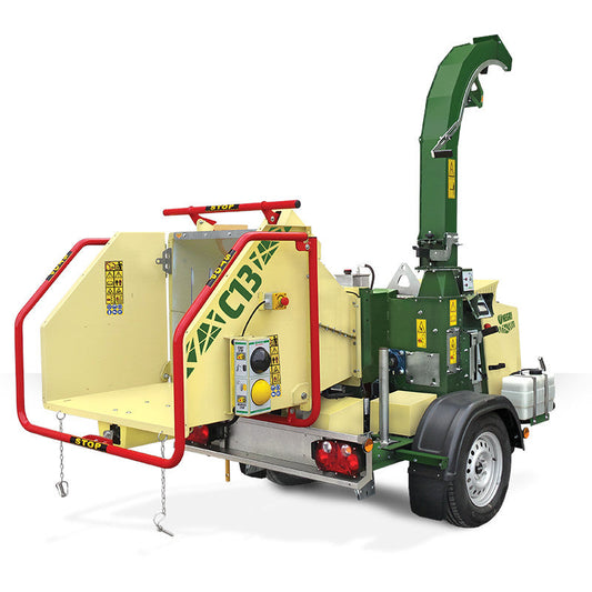 Broyeur de branches thermique sur remorque NEGRI C13BH250N