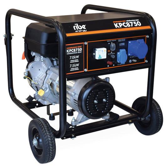 Groupe électrogène essence avec AVR KPC 8750 RENT