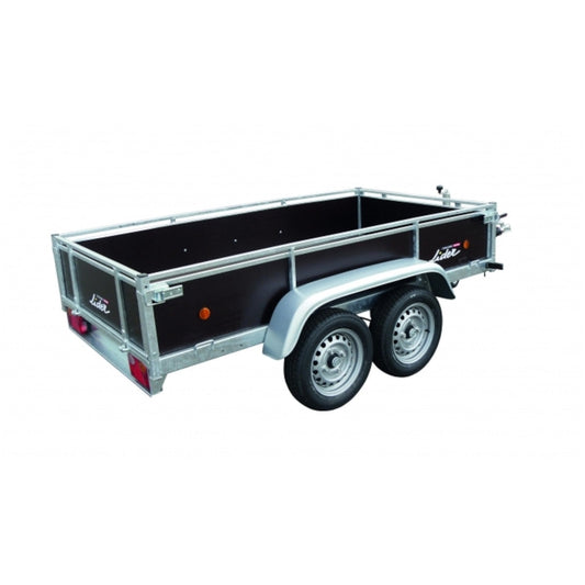 Remorque bois double essieu freinée PTAC 1300kg LIDER 41480