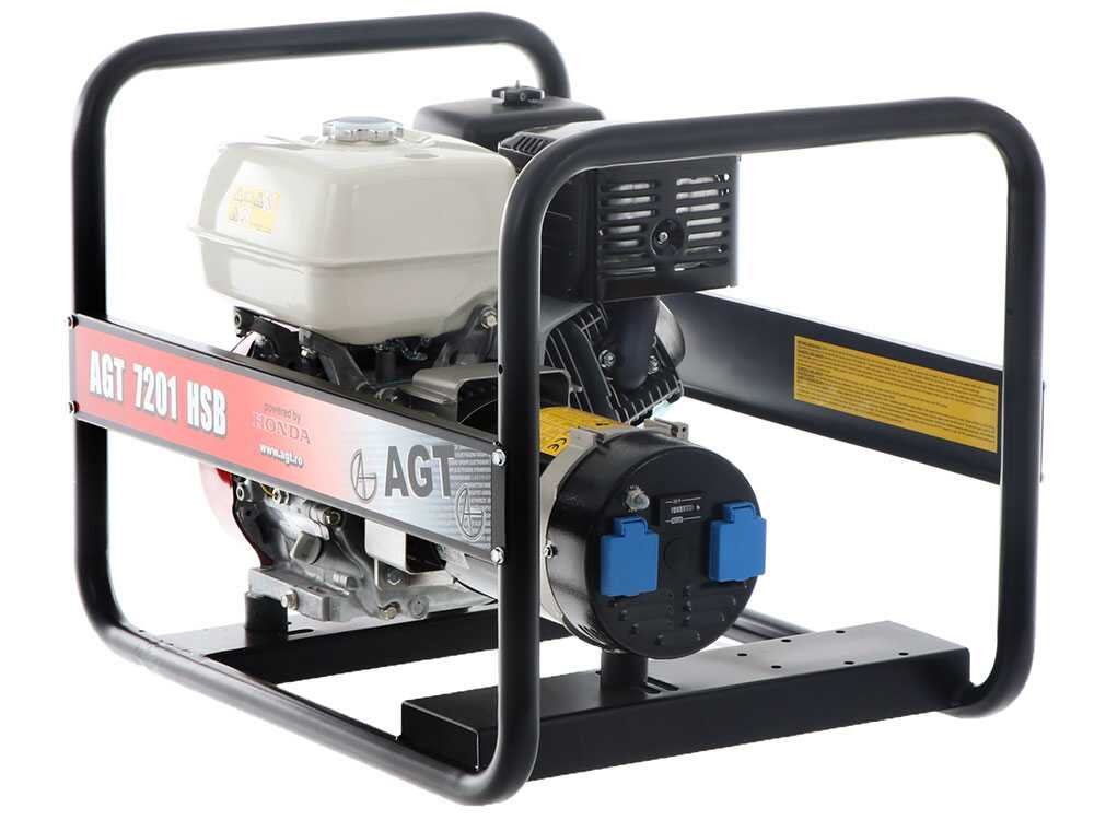 agt 7201 hsb groupe électrogène 6.1 kw monophasé à essence moteur honda gx390 agt 7201 hsb groupe électrogène 6.1 kw monophasé à essence moteur honda gx390