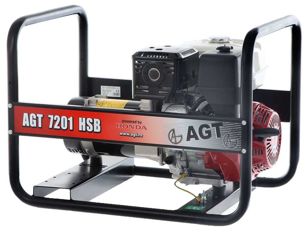 agt 7201 hsb groupe électrogène 6.1 kw monophasé à essence moteur honda gx390 agt 7201 hsb groupe électrogène 6.1 kw monophasé à essence moteur honda gx390