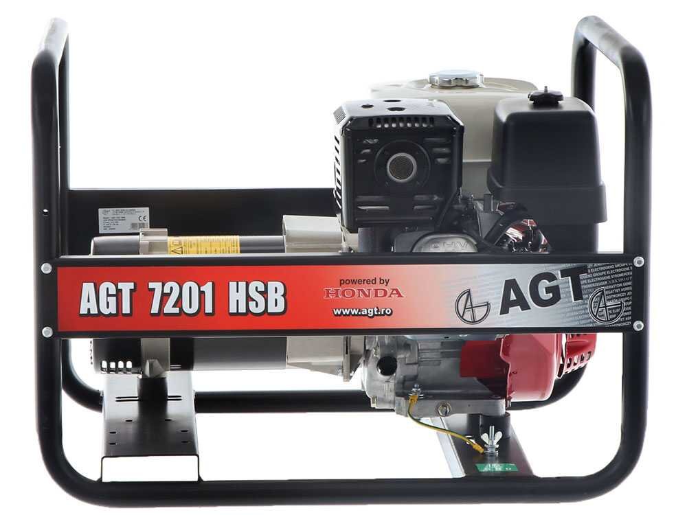 agt 7201 hsb groupe électrogène 6.1 kw monophasé à essence moteur honda gx390 agt 7201 hsb groupe électrogène 6.1 kw monophasé à essence moteur honda gx390