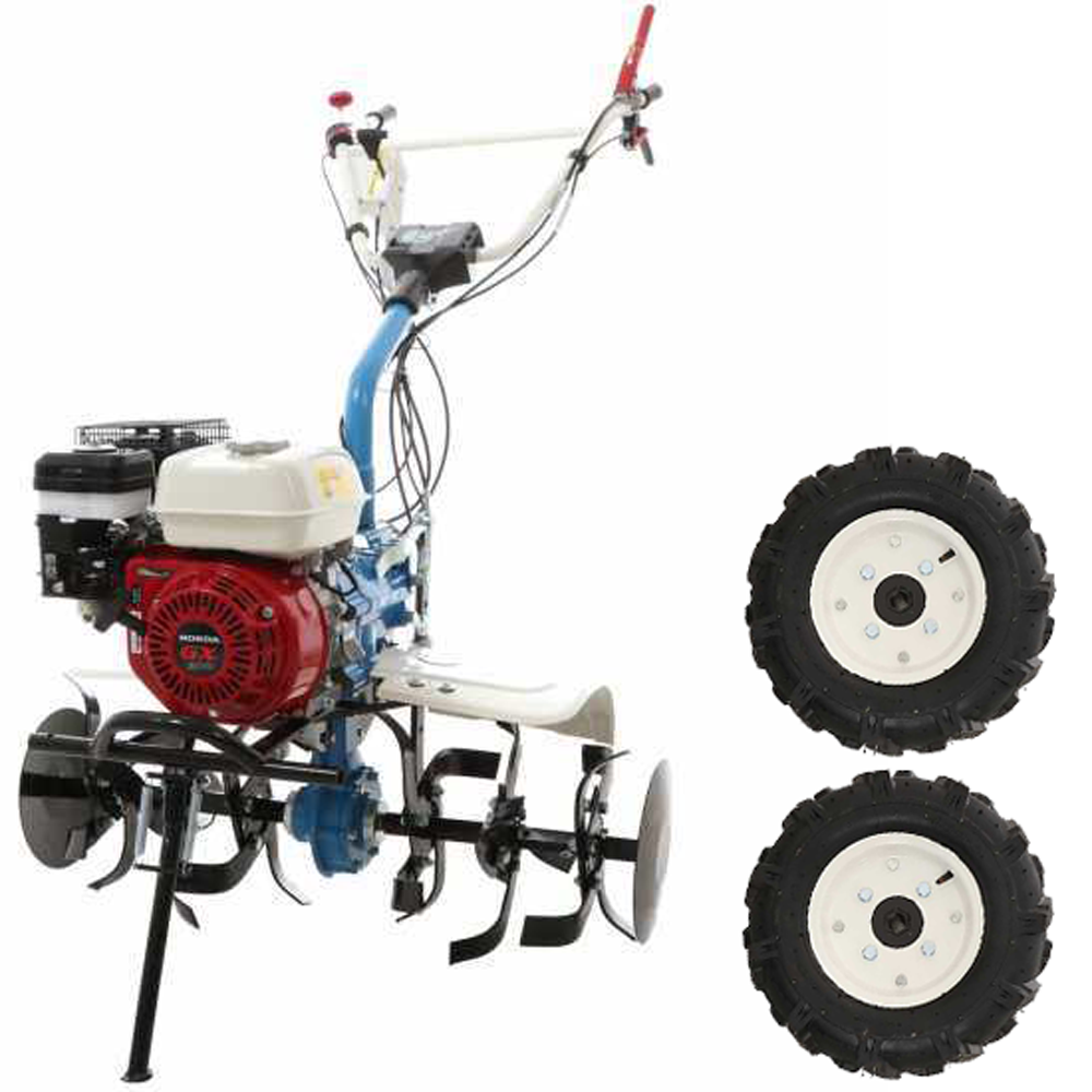 agt 7500 motobineuse à essence honda gx200 de 196 cm3 vitesses avant 2+1 arrière