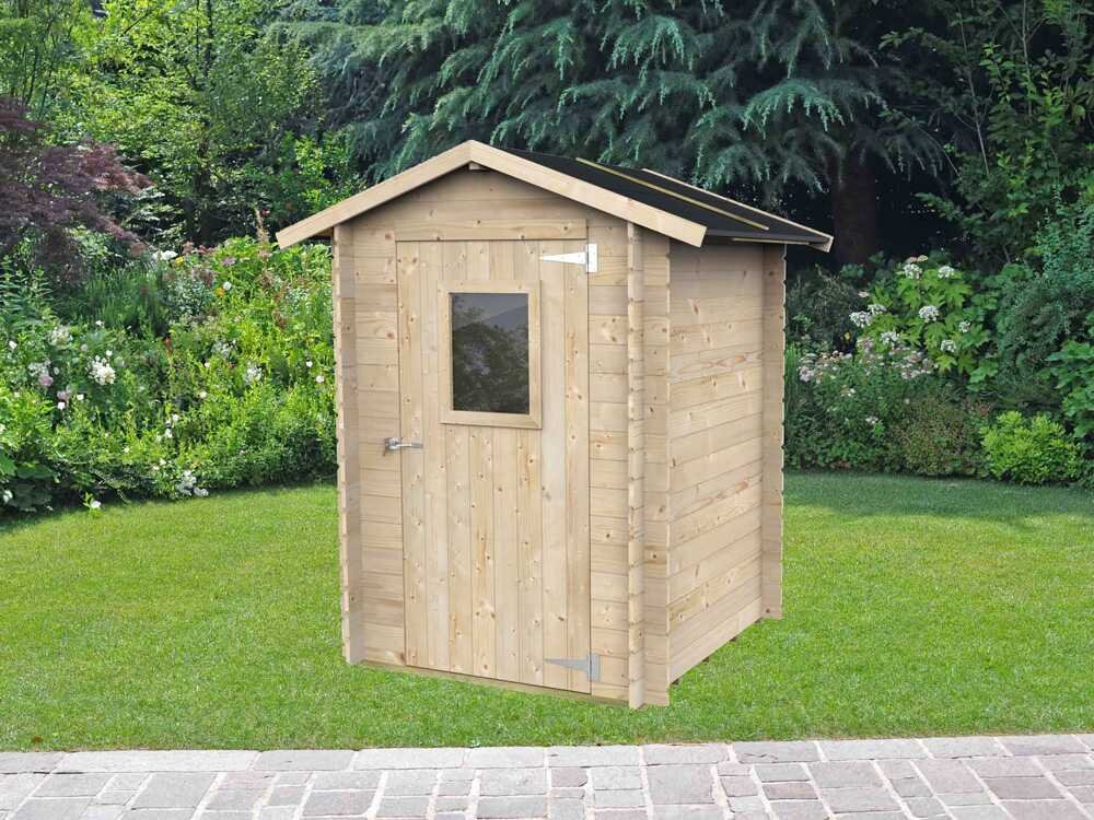 alce hobby 146x146 abri de jardin en bois avec fenêtre à l'avant 146x146x204 cm alce hobby 146x146 abri de jardin en bois avec fenêtre à l'avant 146x146x204 cm