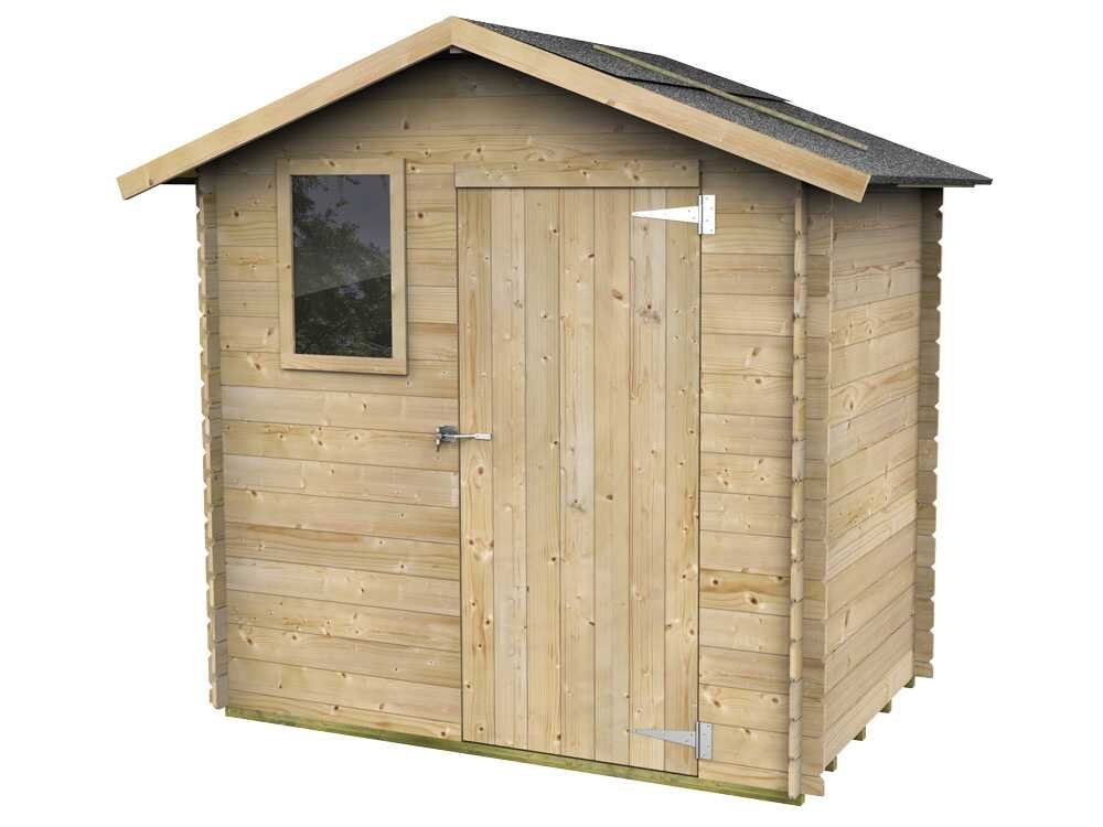 alce livia 198x130 abri de jardin en bois avec fenêtre frontale 198x130x205 cm alce livia 198x130 abri de jardin en bois avec fenêtre frontale 198x130x205 cm