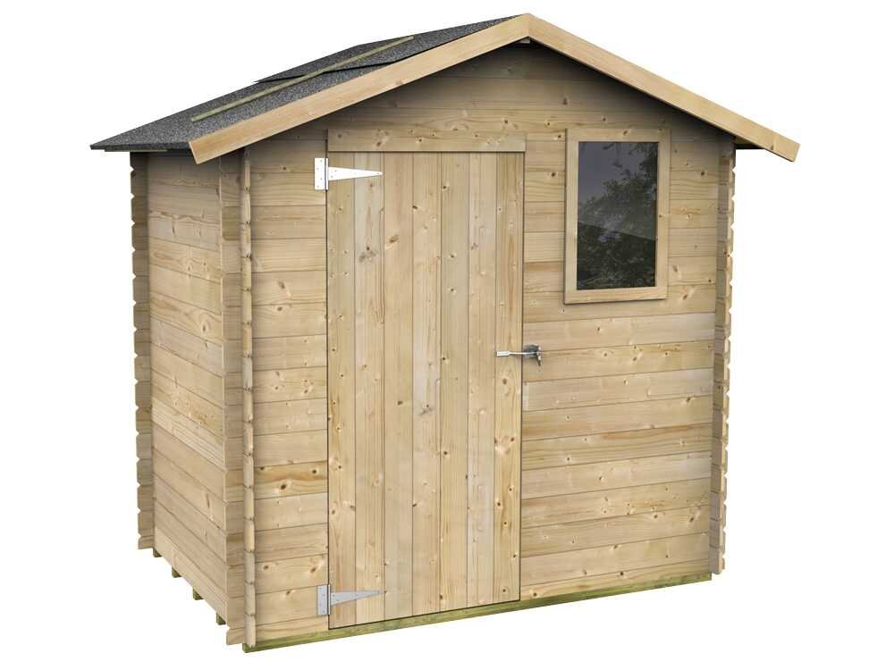 alce livia 198x130 abri de jardin en bois avec fenêtre frontale 198x130x205 cm alce livia 198x130 abri de jardin en bois avec fenêtre frontale 198x130x205 cm