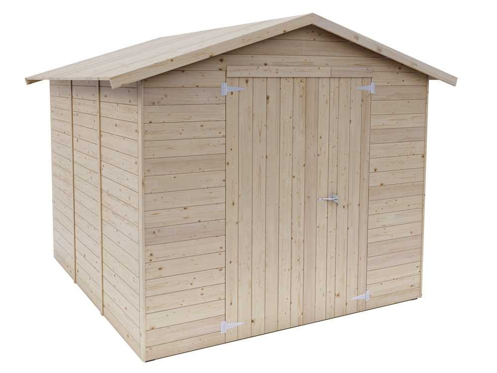 alce stefy 238x245 abri de jardin en bois 238x245x220 cm alce stefy 238x245 abri de jardin en bois 238x245x220 cm