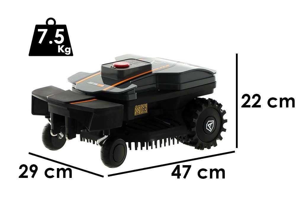 ambrogio zeta r robot tondeuse avec base de chargement smart system sans fil périphérique ambrogio zeta r robot tondeuse avec base de chargement smart system sans fil périphérique