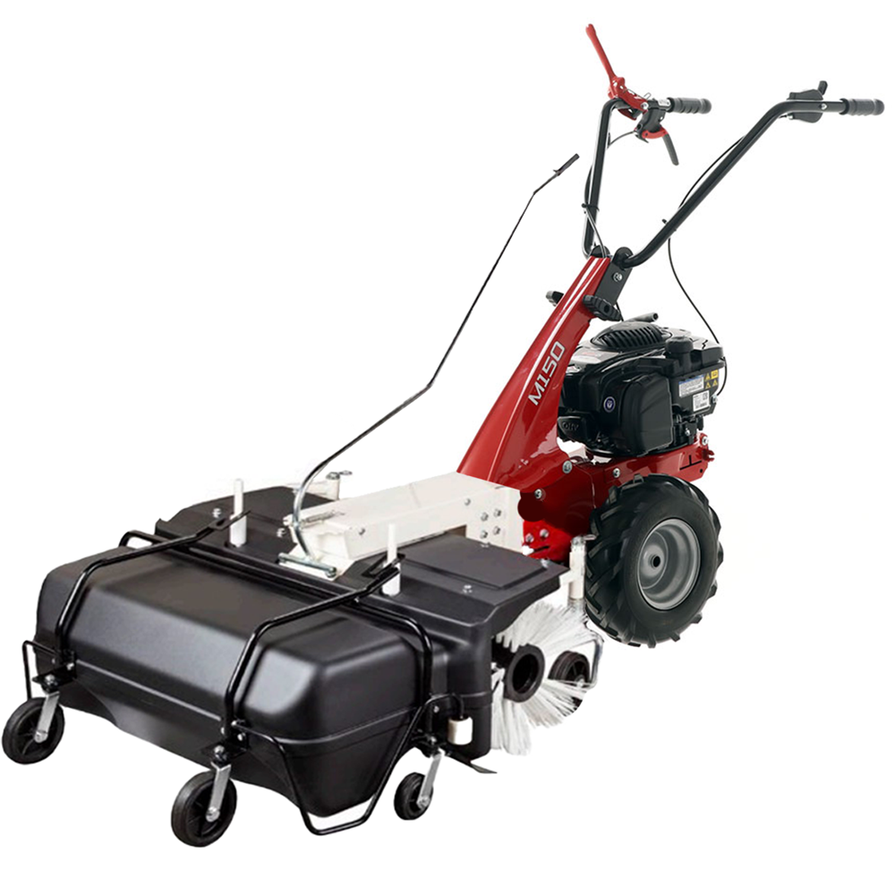 balayeuse de 88 cm avec bac de ramassage eurosystems minieffe m150