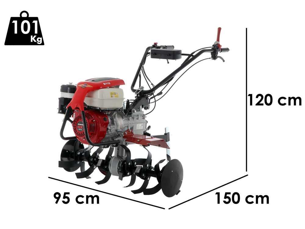 barbieri b/115 motobineuse à essence 9 cv moteur honda gx270 barbieri b/115 motobineuse à essence 9 cv moteur honda gx270