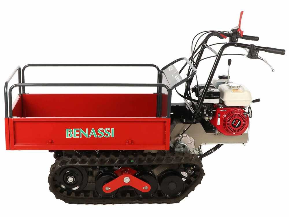 benassi m503h brouette à chenilles benne hydraulique extensible capacité 550 kg benassi m503h brouette à chenilles benne hydraulique extensible capacité 550 kg