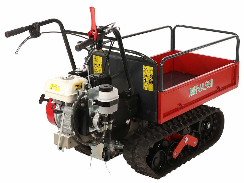 benassi m503h brouette à chenilles benne hydraulique extensible capacité 550 kg benassi m503h brouette à chenilles benne hydraulique extensible capacité 550 kg