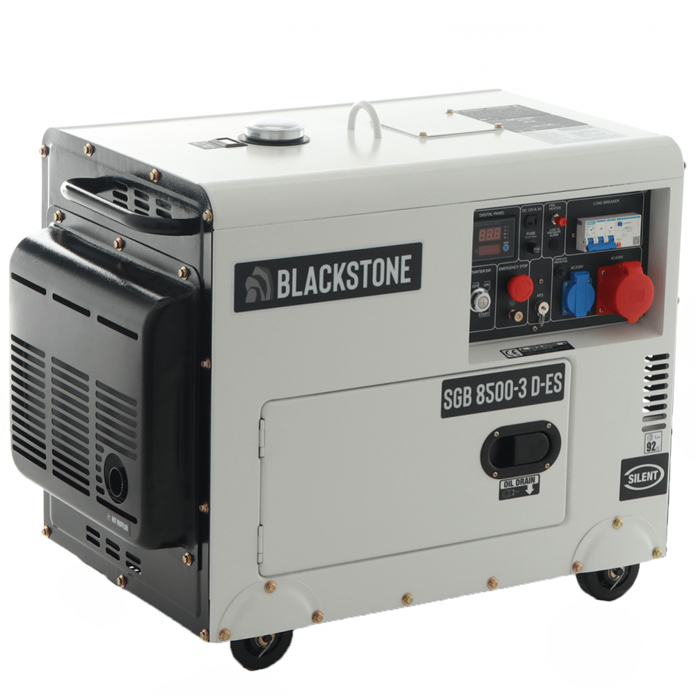 blackstone sgb 8500 3 d es groupe électrogène diesel triphasé puissance nominale 6.3 kw