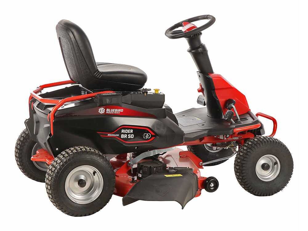 blue bird br sd 98 tracteur tondeuse à batterie 48 v/75 ah largeur de coupe de 98 cm blue bird br sd 98 tracteur tondeuse à batterie 48 v/75 ah largeur de coupe de 98 cm