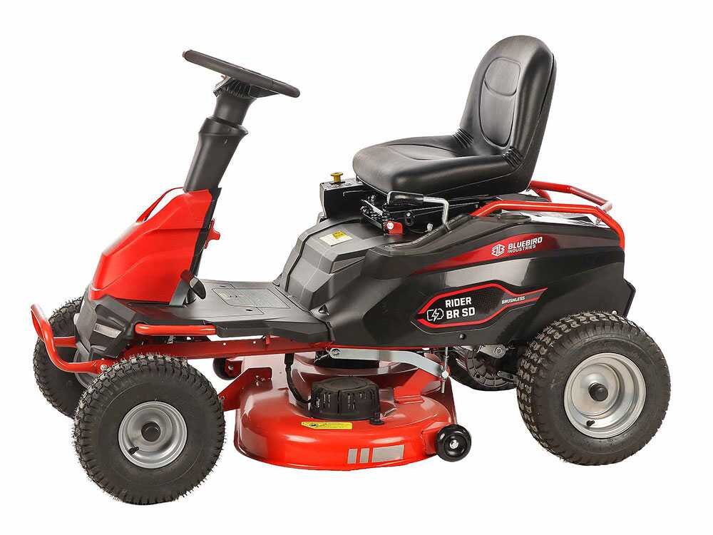 blue bird br sd 98 tracteur tondeuse à batterie 48 v/75 ah largeur de coupe de 98 cm blue bird br sd 98 tracteur tondeuse à batterie 48 v/75 ah largeur de coupe de 98 cm