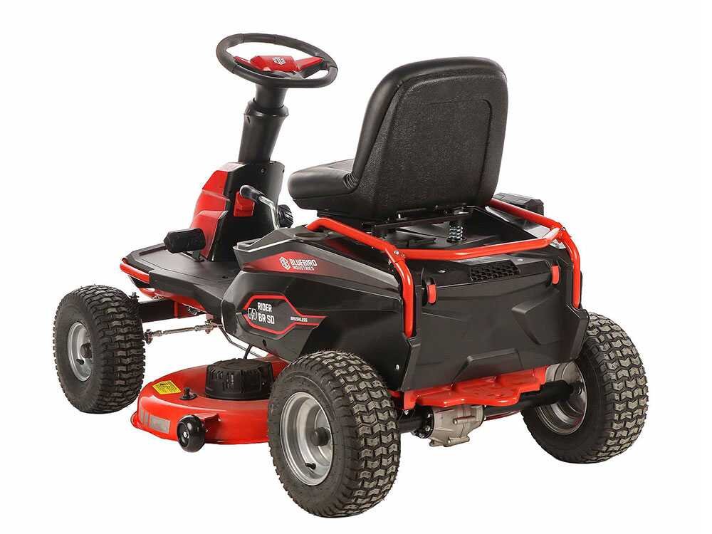 blue bird br sd 98 tracteur tondeuse à batterie 48 v/75 ah largeur de coupe de 98 cm blue bird br sd 98 tracteur tondeuse à batterie 48 v/75 ah largeur de coupe de 98 cm