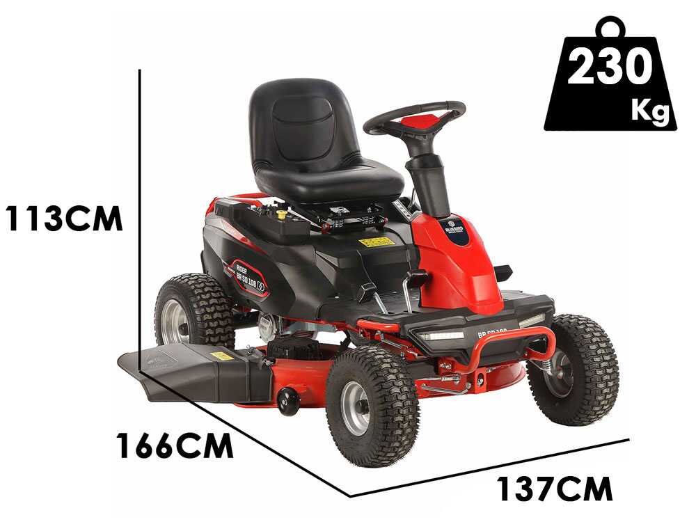 blue bird br sd 98 tracteur tondeuse à batterie 48 v/75 ah largeur de coupe de 98 cm blue bird br sd 98 tracteur tondeuse à batterie 48 v/75 ah largeur de coupe de 98 cm