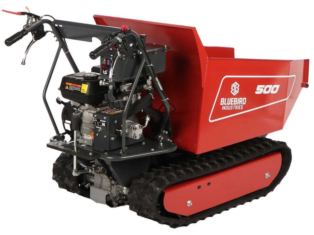 blue bird carrier 500 dh brouette à moteur à chenilles benne dumper capacité 500 kg blue bird carrier 500 dh brouette à moteur à chenilles benne dumper capacité 500 kg