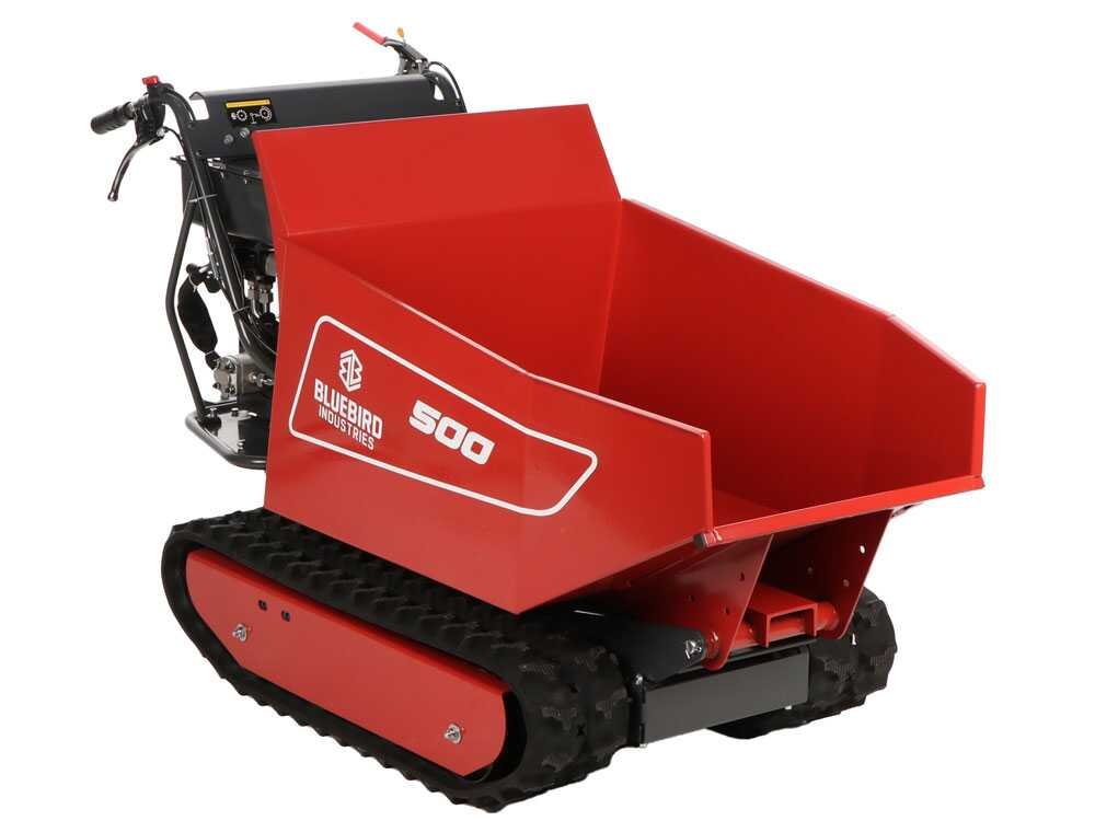 blue bird carrier 500 dh brouette à moteur à chenilles benne dumper capacité 500 kg blue bird carrier 500 dh brouette à moteur à chenilles benne dumper capacité 500 kg