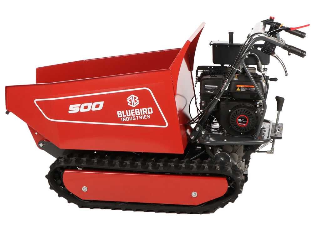 blue bird carrier 500 dh brouette à moteur à chenilles benne dumper capacité 500 kg blue bird carrier 500 dh brouette à moteur à chenilles benne dumper capacité 500 kg