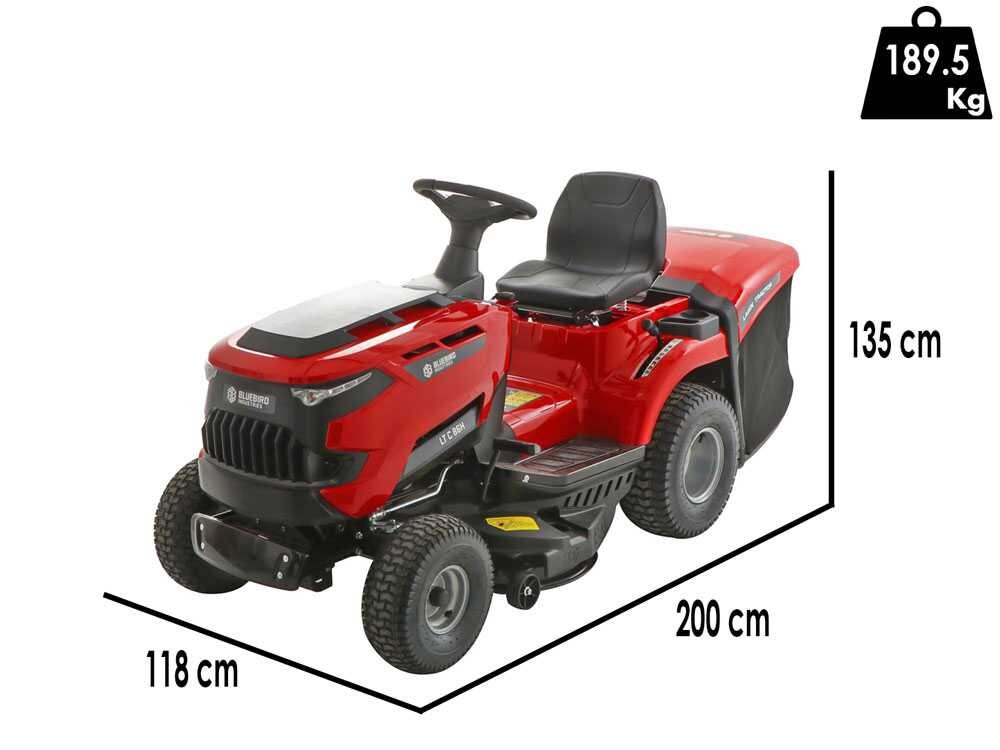 blue bird lt c 86h tondeuse autoportée avec boîte hydrostatique bac de ramassage 245 l blue bird lt c 86h tondeuse autoportée avec boîte hydrostatique bac de ramassage 245 l