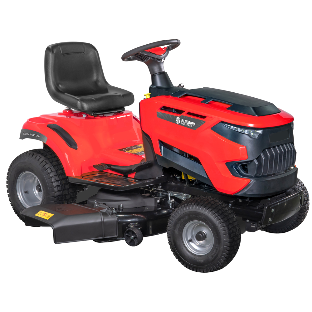 blue bird lt sd 108h tondeuse autoportée avec boîte à vitesse hydrostatique éjection latérale