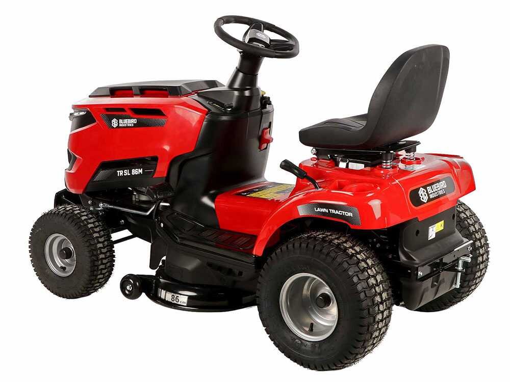 blue bird tr sl 86m tracteur tondeuse avec boîte mécanique Éjection latérale et mulching blue bird tr sl 86m tracteur tondeuse avec boîte mécanique Éjection latérale et mulching