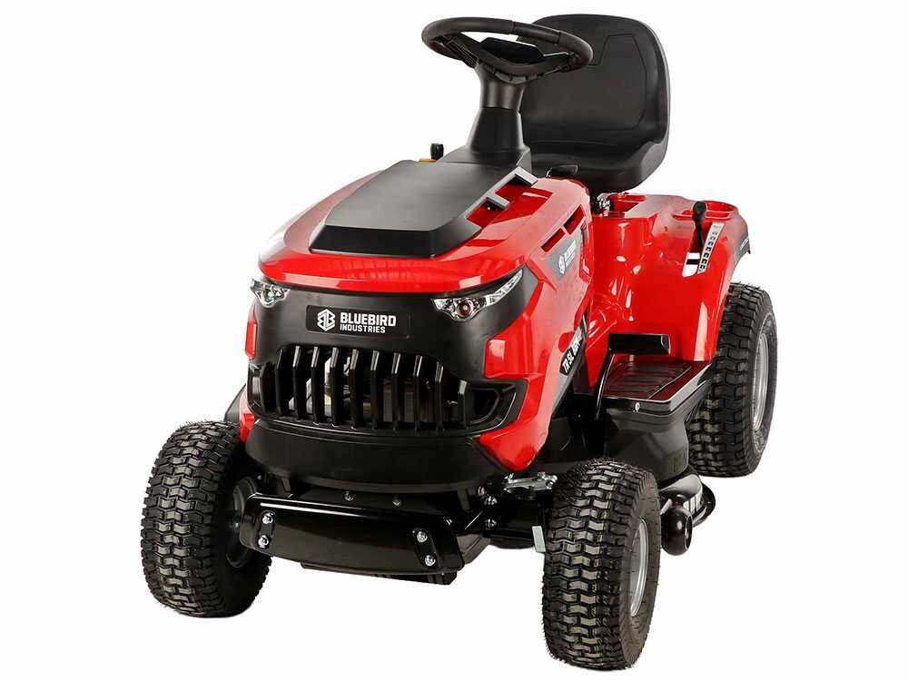 blue bird tr sl 86m tracteur tondeuse avec boîte mécanique Éjection latérale et mulching blue bird tr sl 86m tracteur tondeuse avec boîte mécanique Éjection latérale et mulching