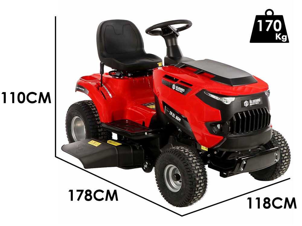 blue bird tr sl 86m tracteur tondeuse avec boîte mécanique Éjection latérale et mulching blue bird tr sl 86m tracteur tondeuse avec boîte mécanique Éjection latérale et mulching