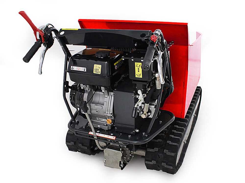 brouette à chenilles ama tag500td avec benne dumper hydraulique charge 500 kg brouette à chenilles ama tag500td avec benne dumper hydraulique charge 500 kg