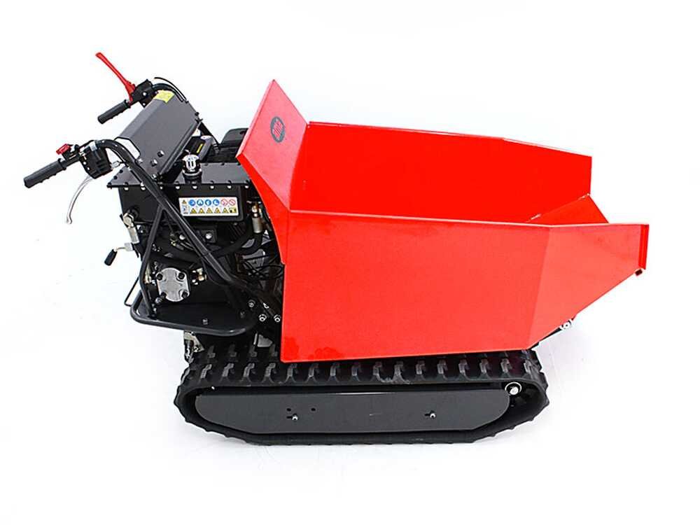 brouette à chenilles ama tag500td avec benne dumper hydraulique charge 500 kg brouette à chenilles ama tag500td avec benne dumper hydraulique charge 500 kg