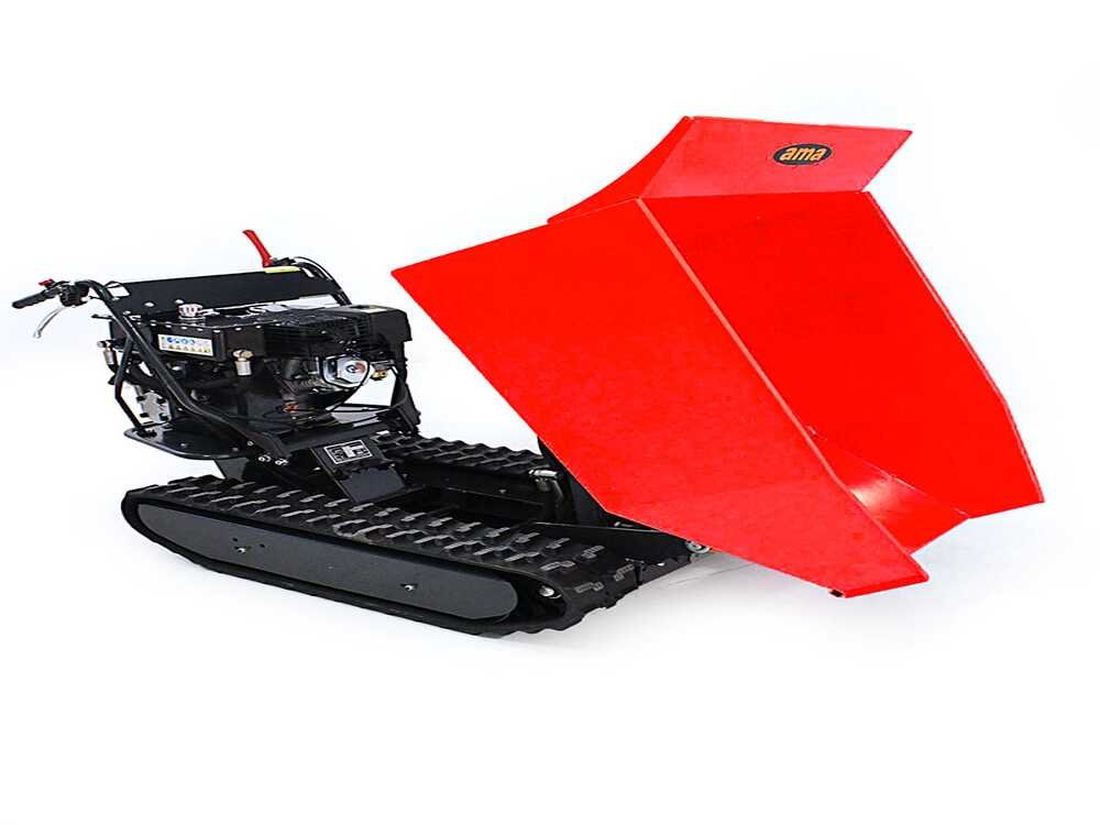 brouette à chenilles ama tag500td avec benne dumper hydraulique charge 500 kg brouette à chenilles ama tag500td avec benne dumper hydraulique charge 500 kg