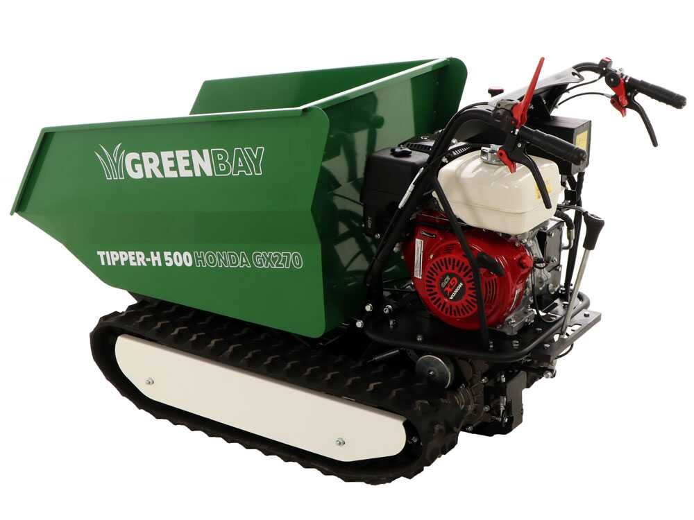brouette à chenilles dumper greenbay tipper h 500 moteur honda gx270 brouette à chenilles dumper greenbay tipper h 500 moteur honda gx270