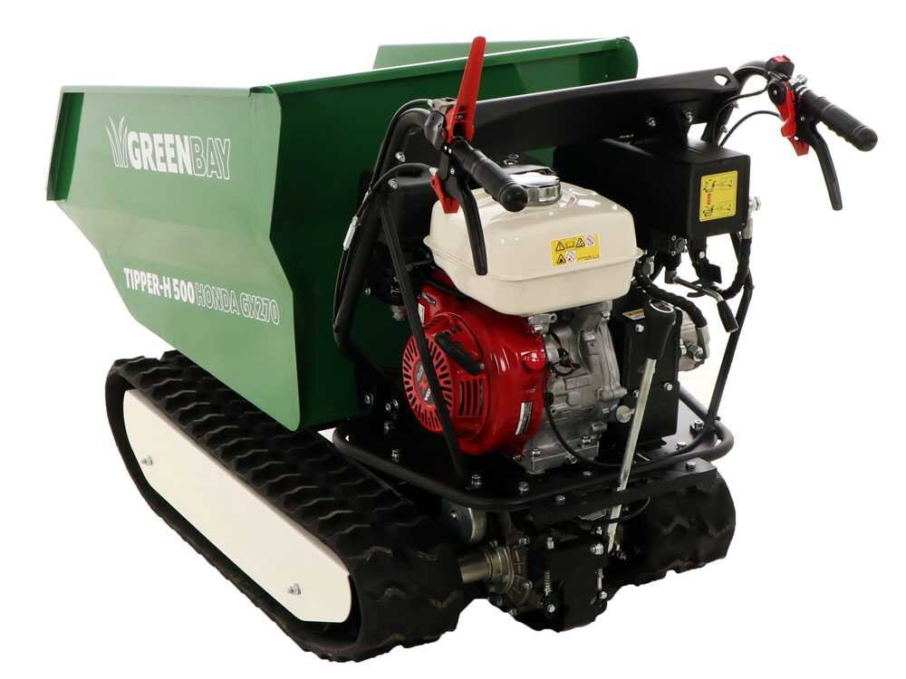 brouette à chenilles dumper greenbay tipper h 500 moteur honda gx270 brouette à chenilles dumper greenbay tipper h 500 moteur honda gx270