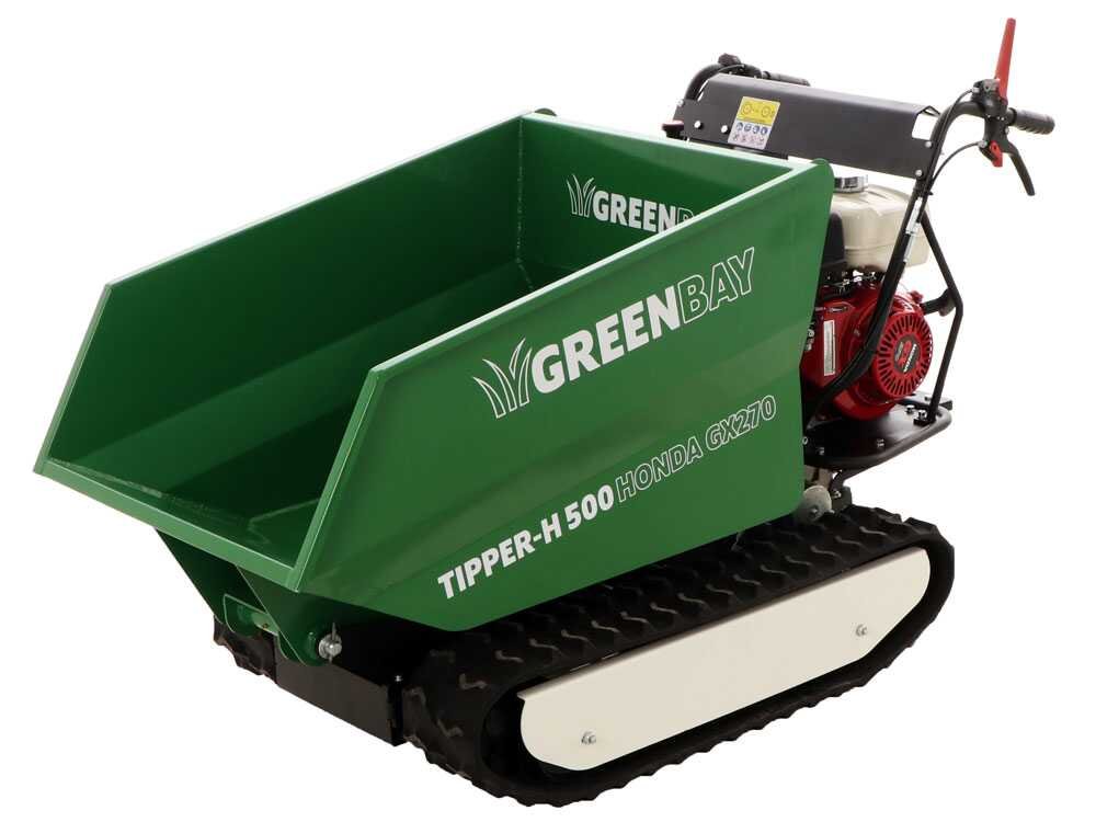 brouette à chenilles dumper greenbay tipper h 500 moteur honda gx270 brouette à chenilles dumper greenbay tipper h 500 moteur honda gx270