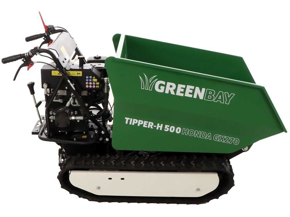 brouette à chenilles dumper greenbay tipper h 500 moteur honda gx270 brouette à chenilles dumper greenbay tipper h 500 moteur honda gx270