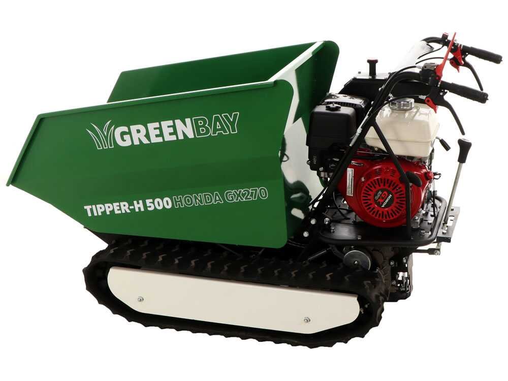 brouette à chenilles dumper greenbay tipper h 500 moteur honda gx270 brouette à chenilles dumper greenbay tipper h 500 moteur honda gx270