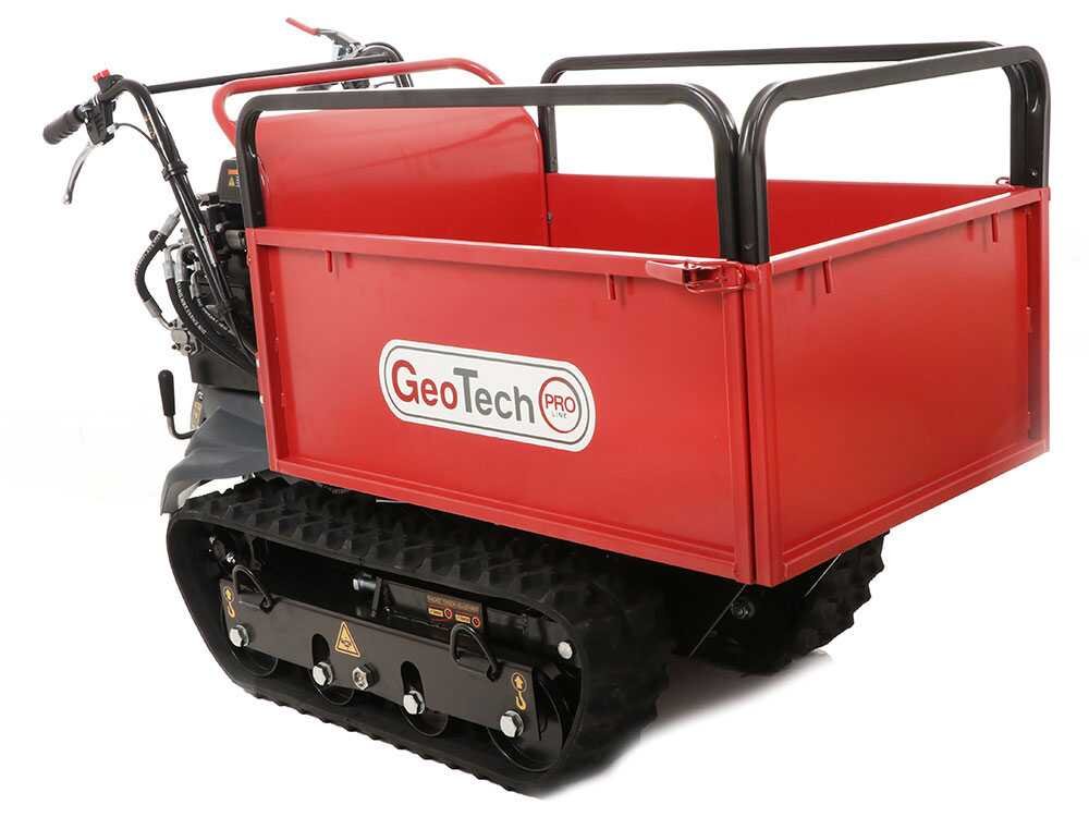 brouette à chenilles geotechpro geoporter h 540e hydro caisson extensible hydraulique 500kg brouette à chenilles geotechpro geoporter h 540e hydro caisson extensible hydraulique 500kg