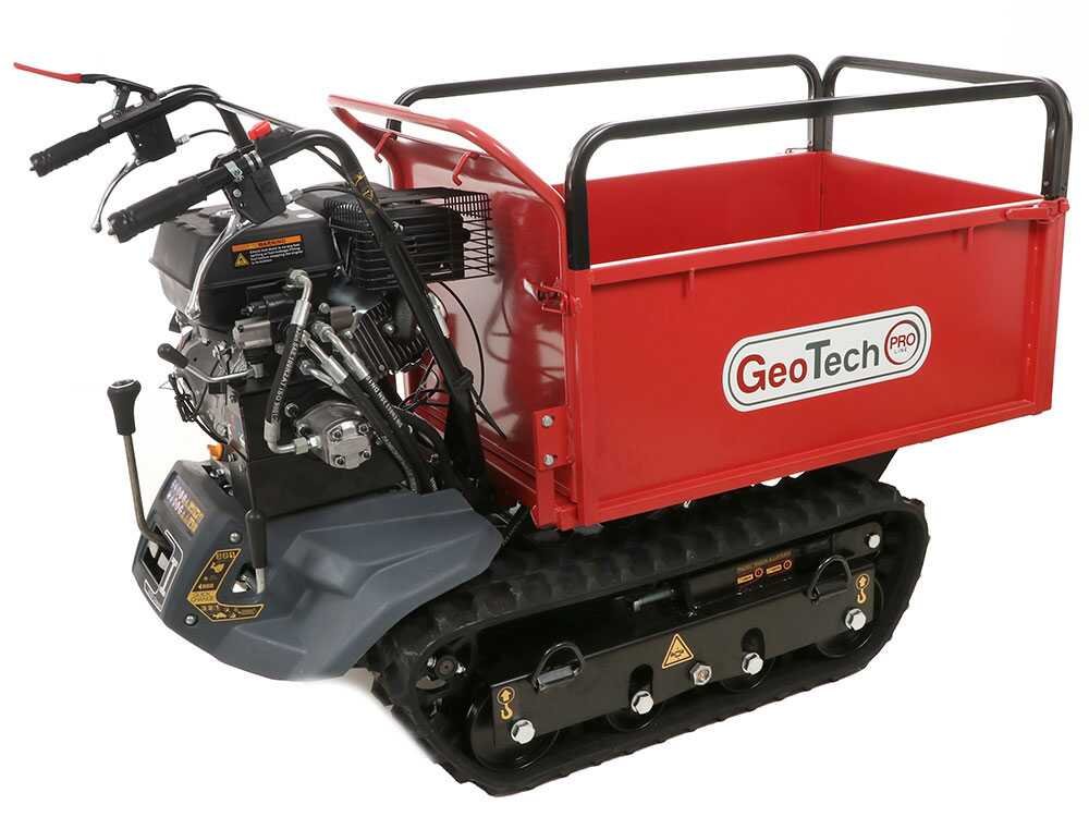 brouette à chenilles geotechpro geoporter h 540e hydro caisson extensible hydraulique 500kg brouette à chenilles geotechpro geoporter h 540e hydro caisson extensible hydraulique 500kg