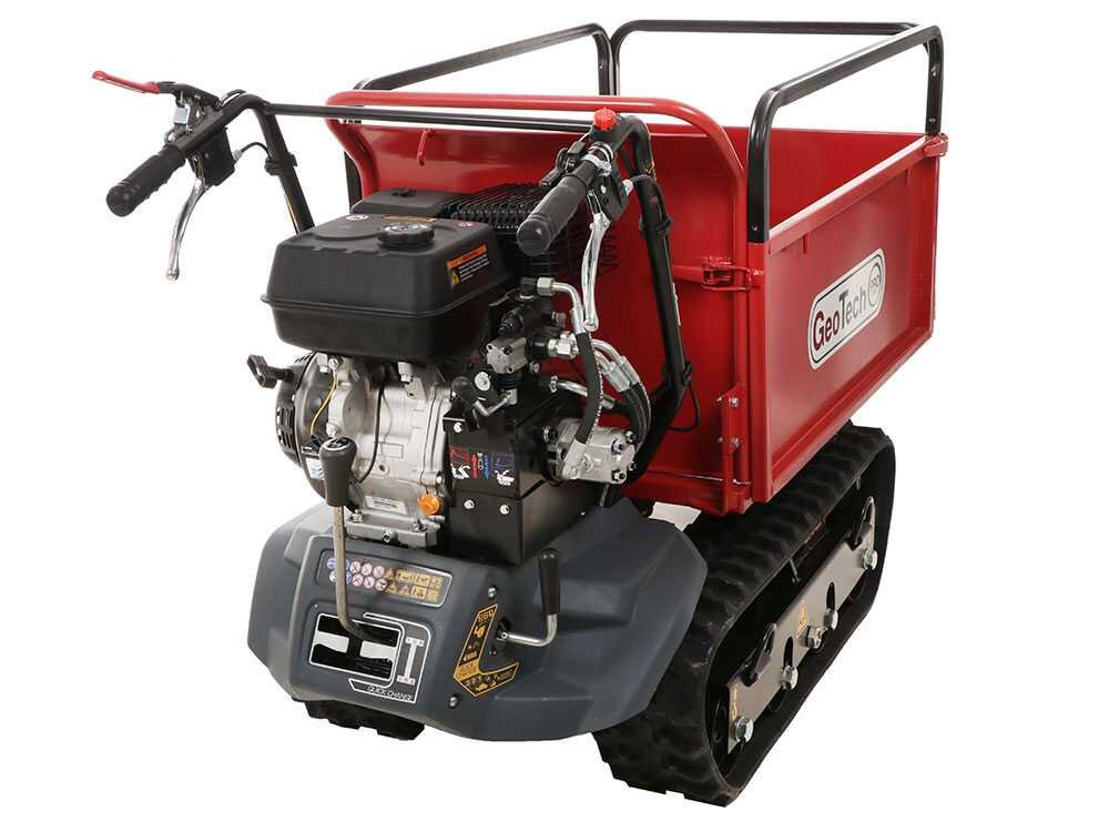 brouette à chenilles geotechpro geoporter h 540e hydro caisson extensible hydraulique 500kg brouette à chenilles geotechpro geoporter h 540e hydro caisson extensible hydraulique 500kg