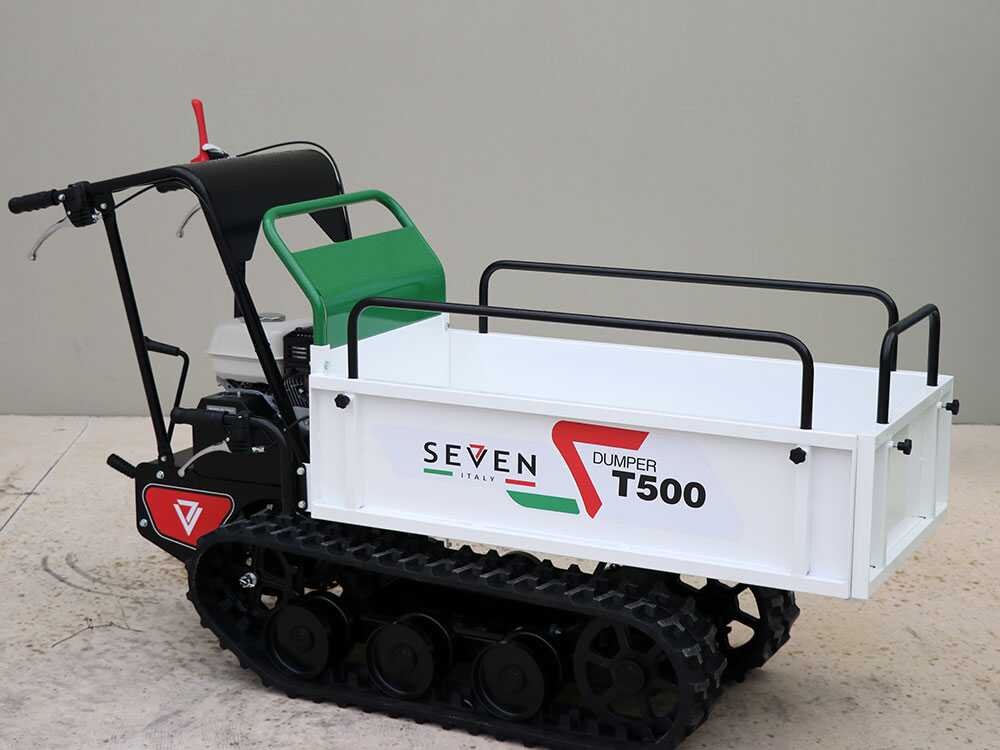 brouette à chenilles seven italy t500 gx benne extensible capacité 500 kg brouette à chenilles seven italy t500 gx benne extensible capacité 500 kg