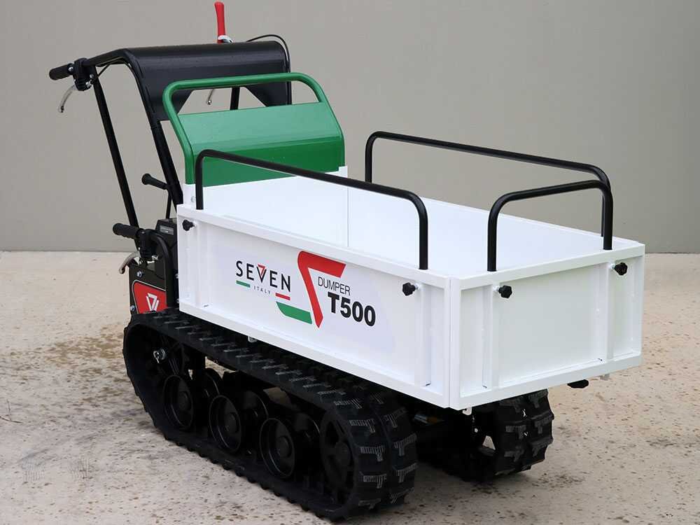 brouette à chenilles seven italy t500 gx benne extensible capacité 500 kg brouette à chenilles seven italy t500 gx benne extensible capacité 500 kg