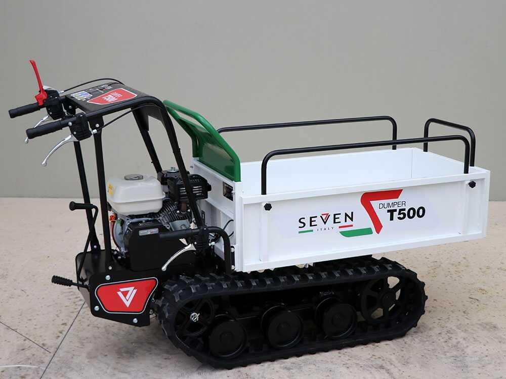 brouette à chenilles seven italy t500 gx benne extensible capacité 500 kg brouette à chenilles seven italy t500 gx benne extensible capacité 500 kg