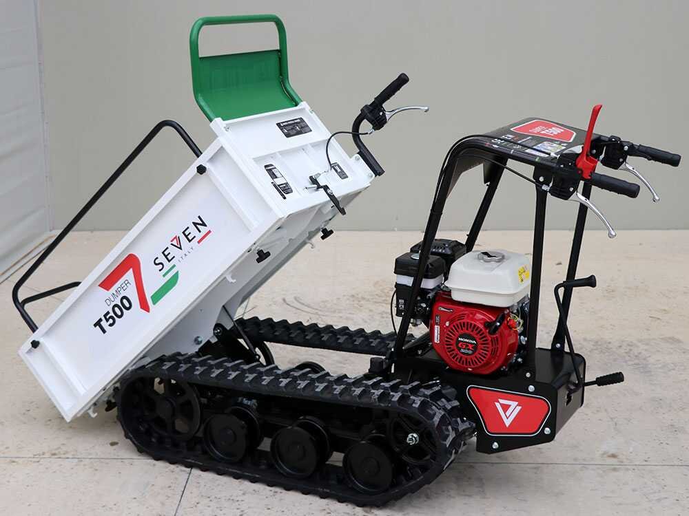 brouette à chenilles seven italy t500 gx benne extensible capacité 500 kg brouette à chenilles seven italy t500 gx benne extensible capacité 500 kg