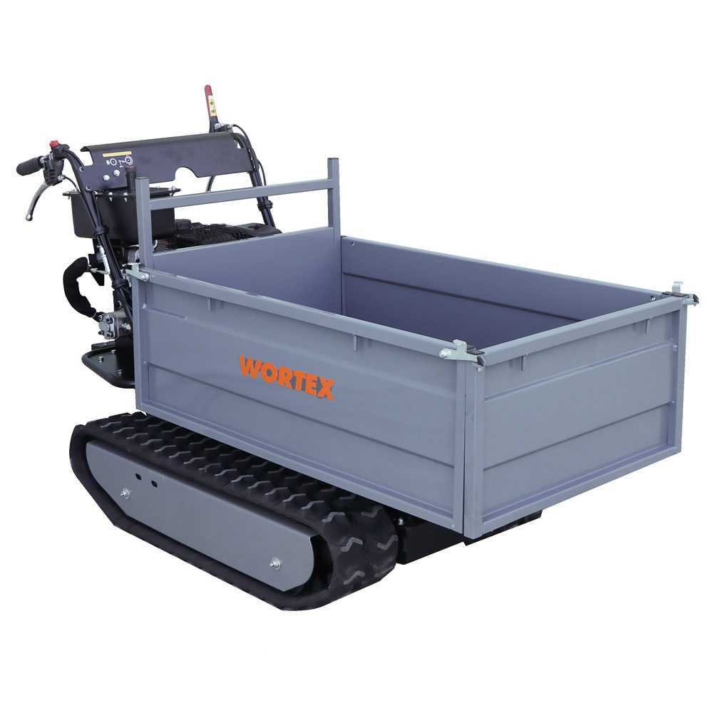 brouette à chenilles wortex sfl 500 hs caisson extensible avec charge de 500 kg