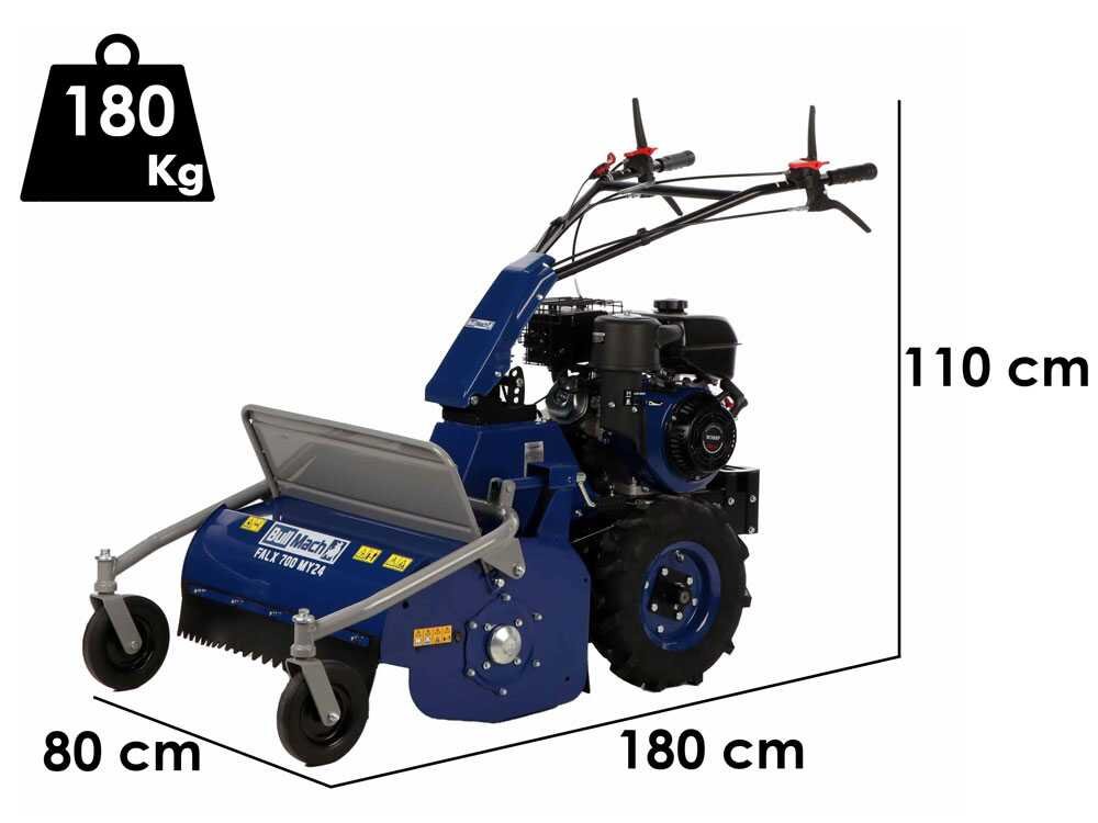bullmach falx 700 my24 tondeuse débroussailleuse professionnelle à couteaux bullmach falx 700 my24 tondeuse débroussailleuse professionnelle à couteaux